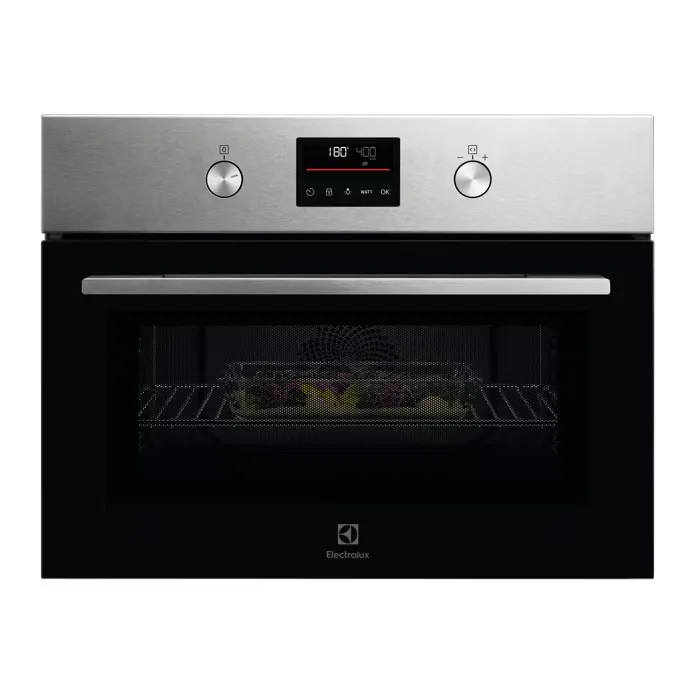 Electrolux - 600 CombiQuick Heteluchtoven met microgolf - 45cm - Vingervlekvrije inox