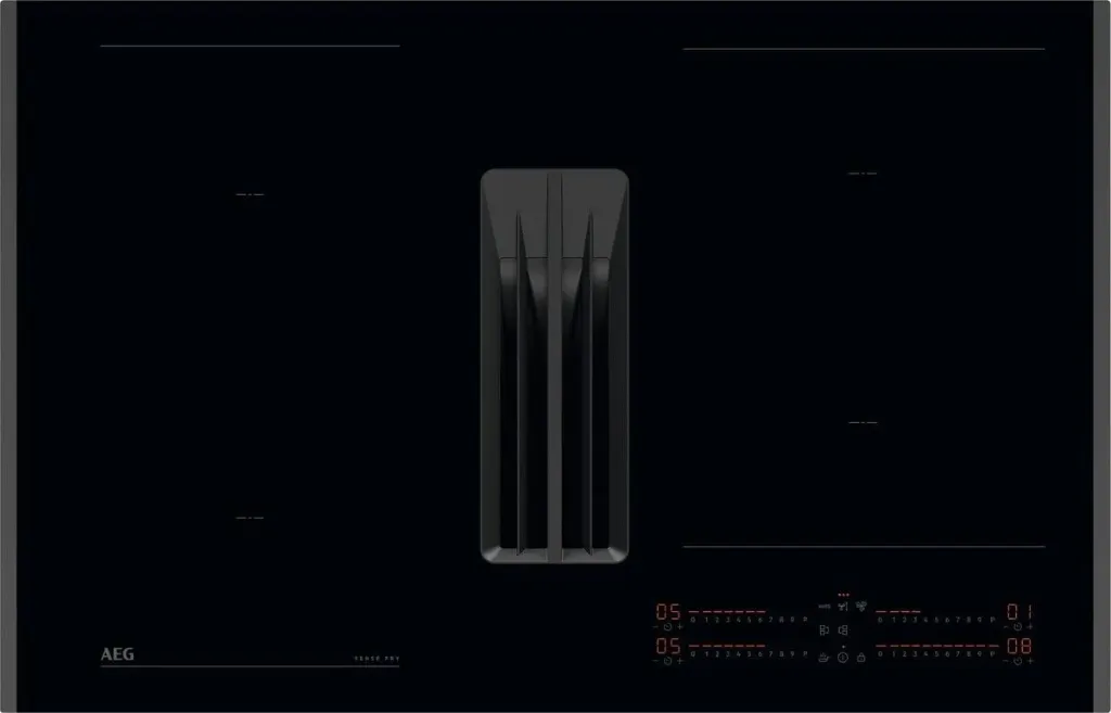 [NCH84C23FB-ALC25] AEG Kookplaat 80 cm met ingebouwde afzuiging