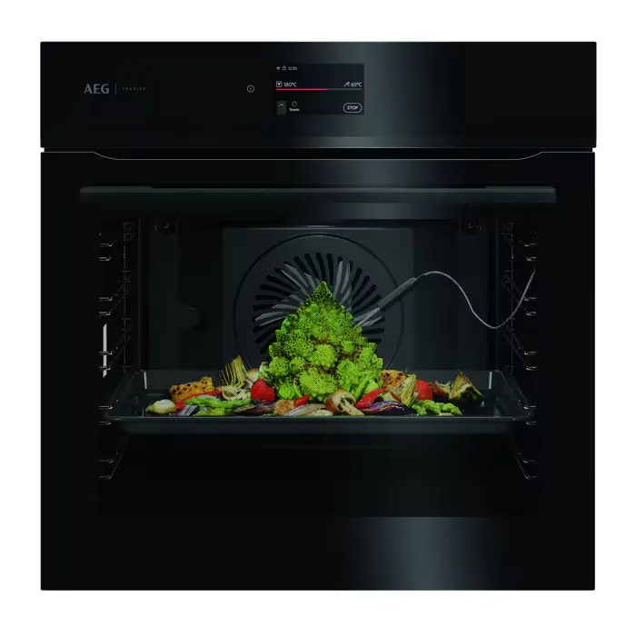 AEG - 7000 MealAssist - Heteluchtoven met pyrolyse - 60 cm - Zwart