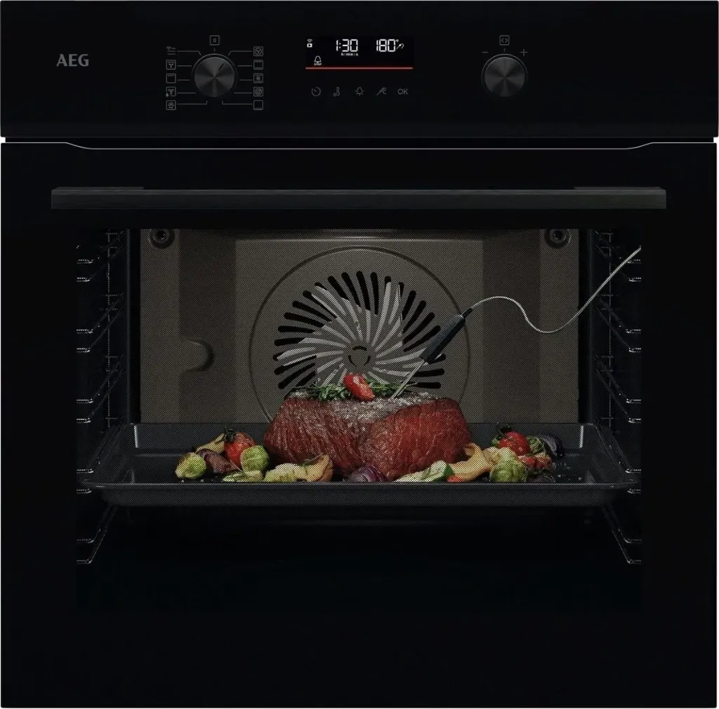 [NBS6C521AB-ALC25] AEG Oven 60 cm zwart