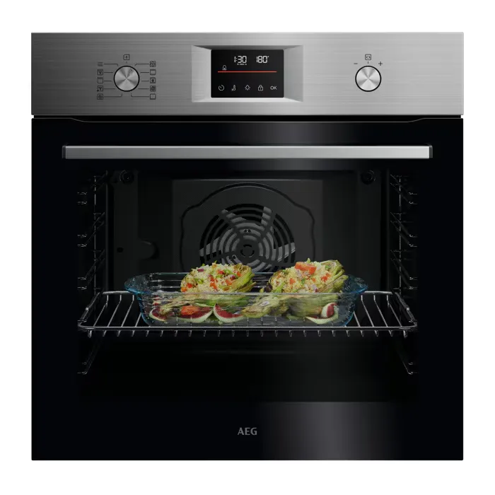AEG - 5000 SurroundCook met pyrolyse - 60 cm - Vingervlekvrije inox
